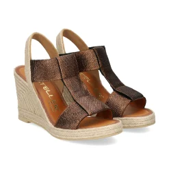 CASTELLER Sandalias cuña de Mujer 49-21-892 BRONCE