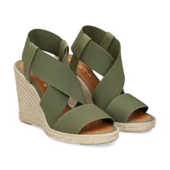 CASTELLER Sandalias cuña de Mujer 39-21-599 MILITAR