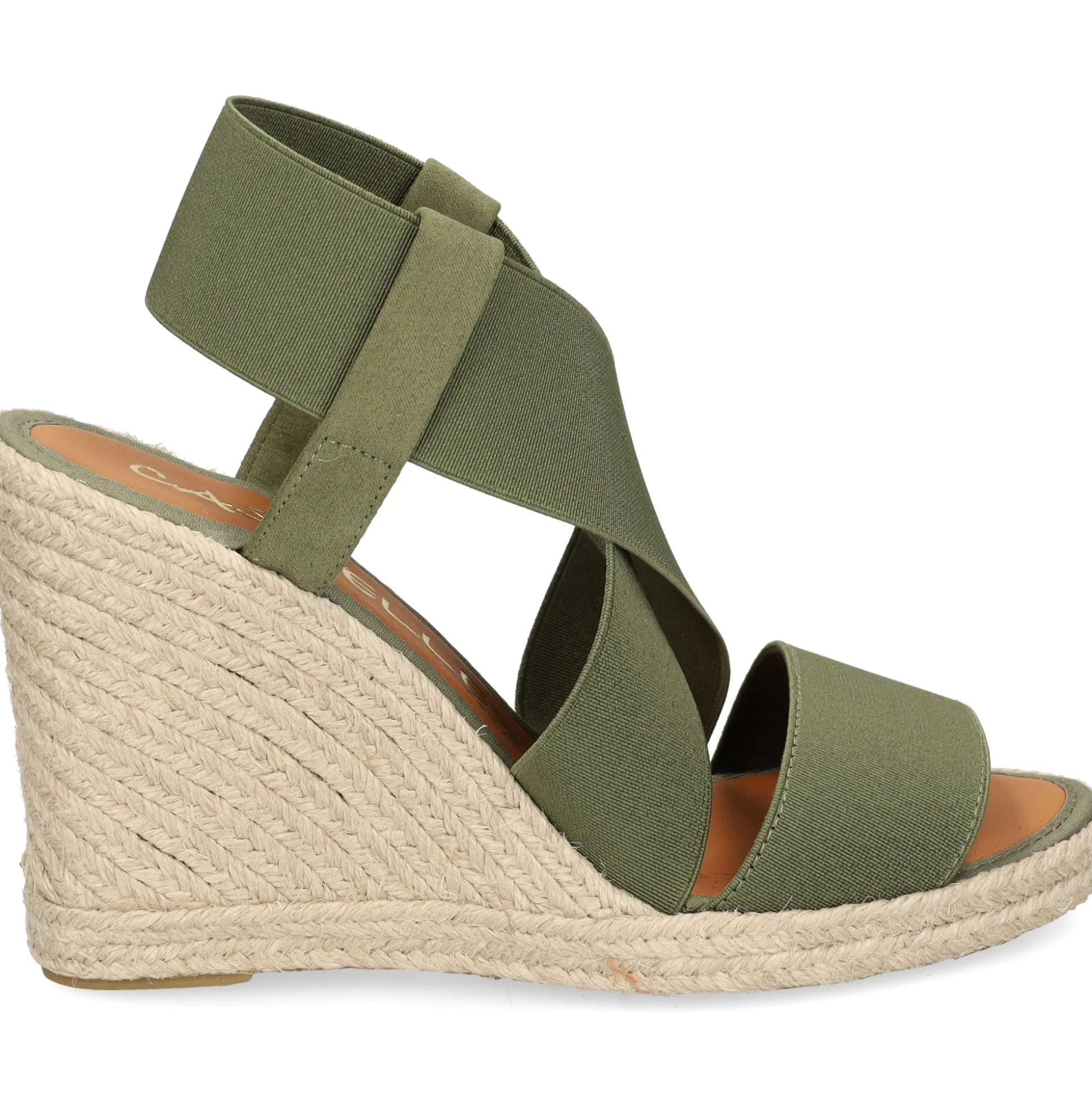 CASTELLER Sandalias cuña de Mujer 39-21-599 MILITAR