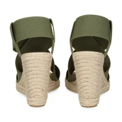 CASTELLER Sandalias cuña de Mujer 39-21-599 MILITAR