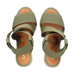 CASTELLER Sandalias cuña de Mujer 39-21-599 MILITAR