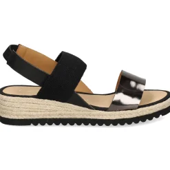 CASTELLER Sandalias cuña de Mujer 52-155-ANYELACA BRONCE+NEGRO