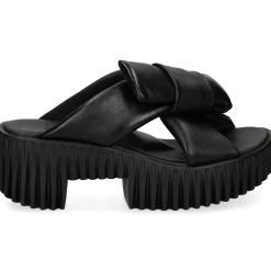 4CCCCEES Sandalias con plataforma de Mujer PLIA BOW NEGRO