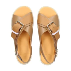 4CCCCEES Sandalias con plataforma de Mujer PLIA JUNO TAUPE