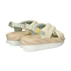 4CCCCEES Sandalias con plataforma de Mujer MELLOW MOA MARFIL