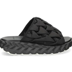 4CCCCEES Sandalias con plataforma de Mujer JABARA AMOR NEGRO