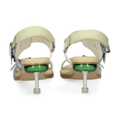 4CCCCEES Sandalias con tacón de Mujer OSHA LINE BLANCO