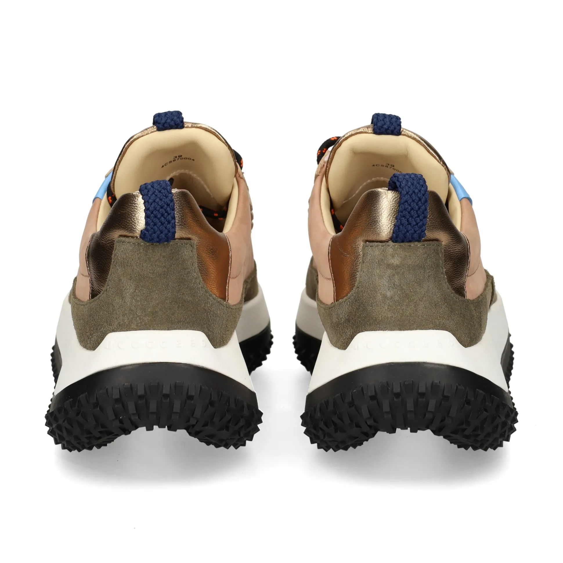 4CCCCEES Zapatillas de Mujer KAPOK PINTO FANGO