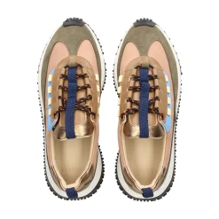 4CCCCEES Zapatillas de Mujer KAPOK PINTO FANGO