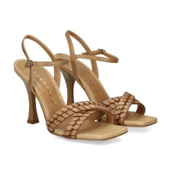 CHANTAL Sandalias con tacón de Mujer 2298 LEOPARD