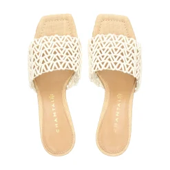 CHANTAL Sandalias con tacón de Mujer 2309 MILK