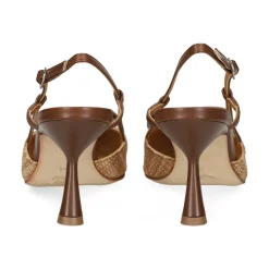 CHANTAL Zapatos de tacón medio de Mujer 2224 CASTORO-CUORO