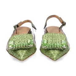 CHANTAL Zapatos planos de Mujer 1941 VERDE