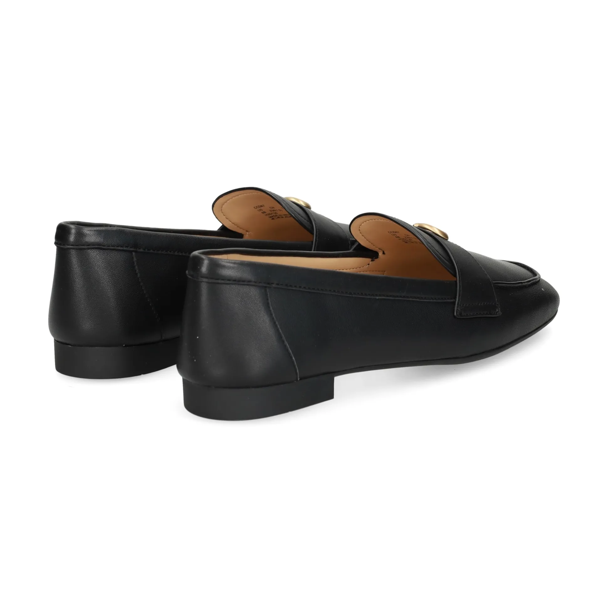 COACH Mocasines de Mujer CCD67 NEGRO