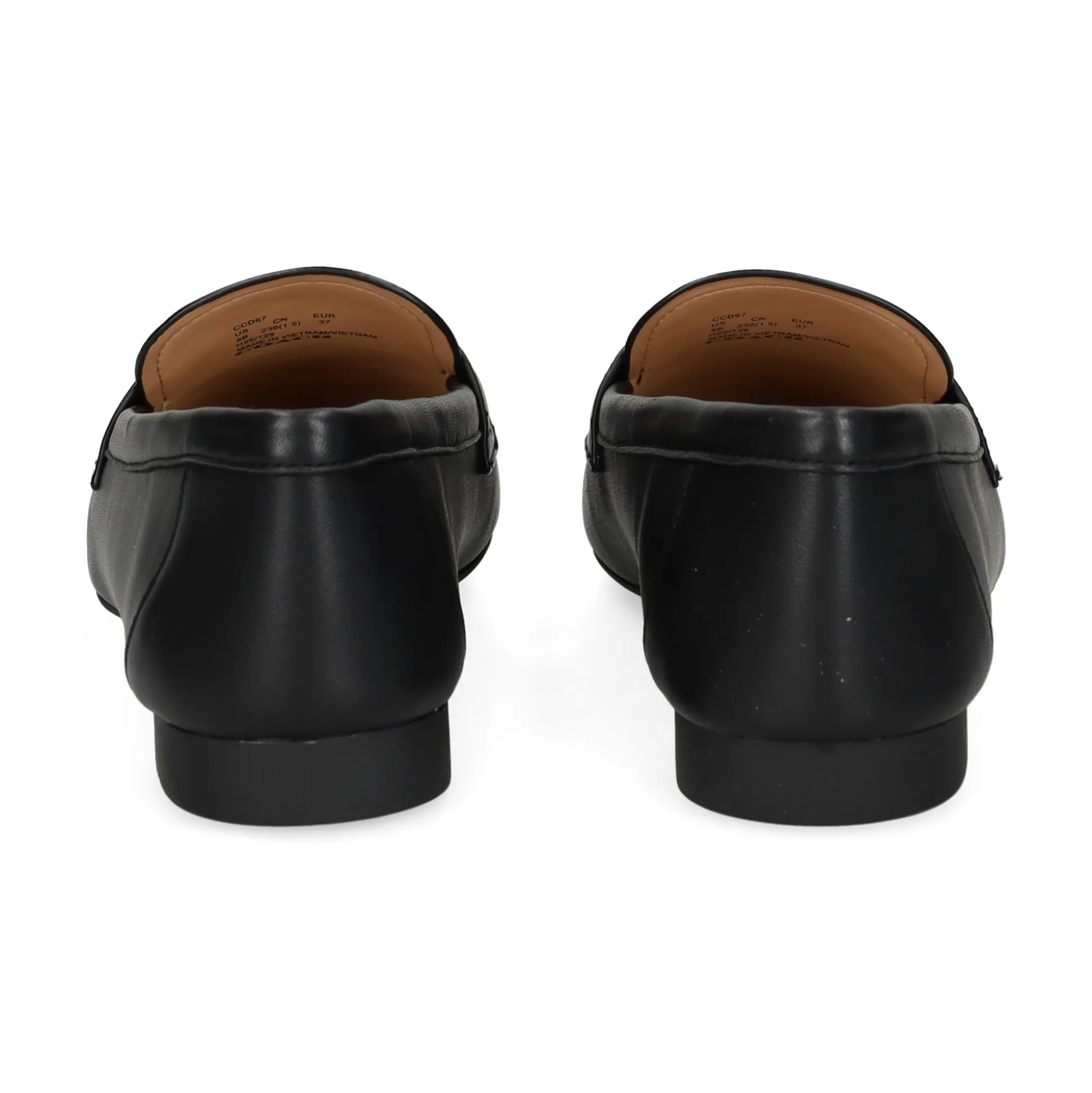 COACH Mocasines de Mujer CCD67 NEGRO