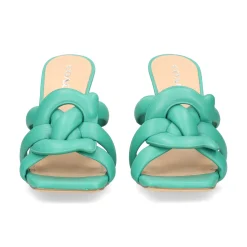 COACH Sandalias con tacón de Mujer C8985 bright green