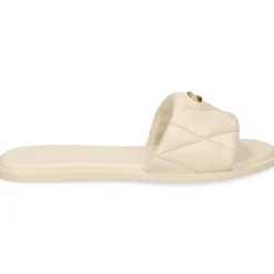 COACH Sandalias planas de Mujer CCM04 CHALK