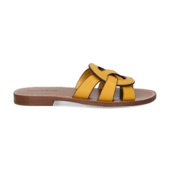COACH Sandalias planas de Mujer CI222 yellow gold