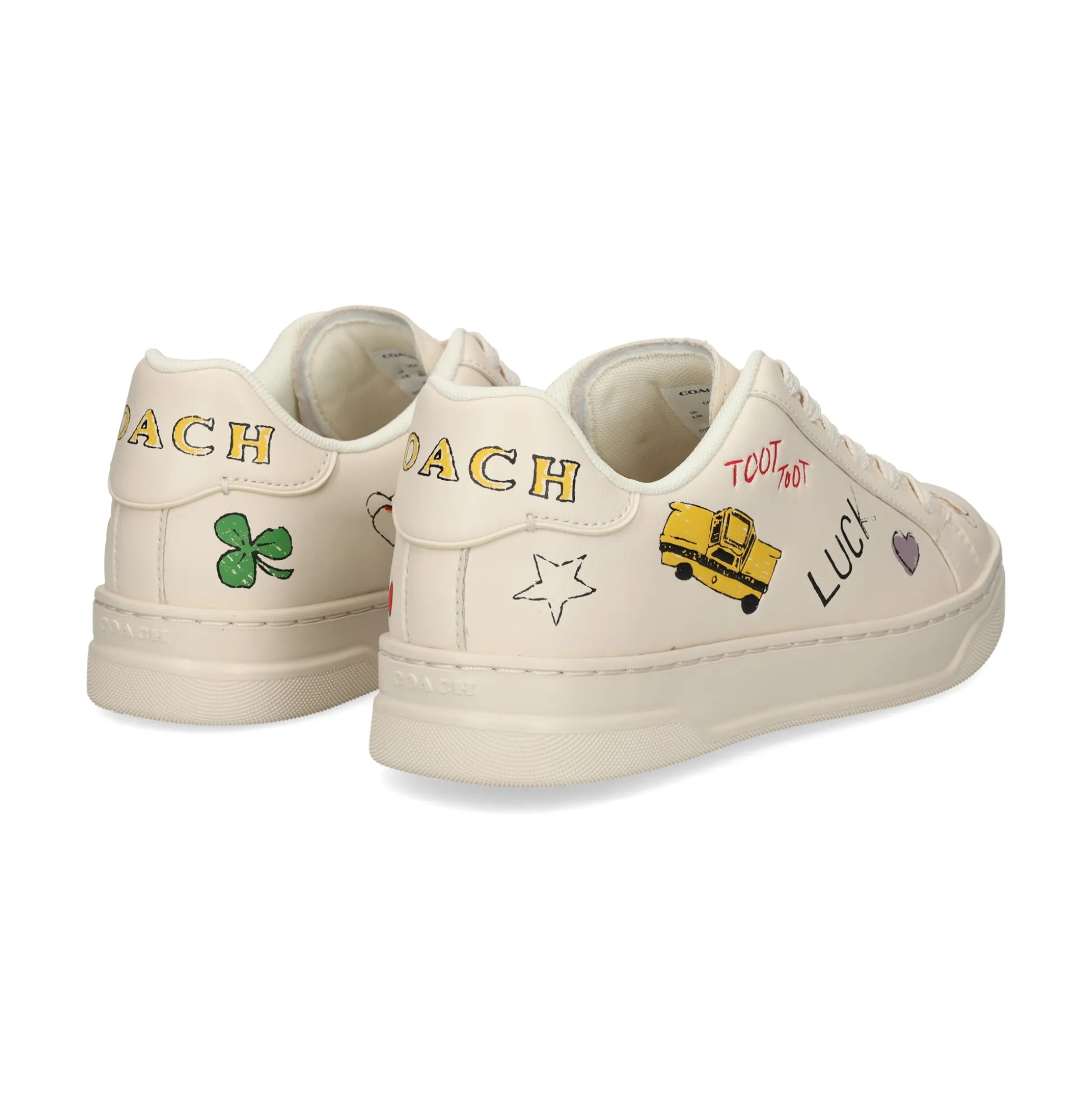 COACH Zapatillas de Mujer CAQ45 chalk multi