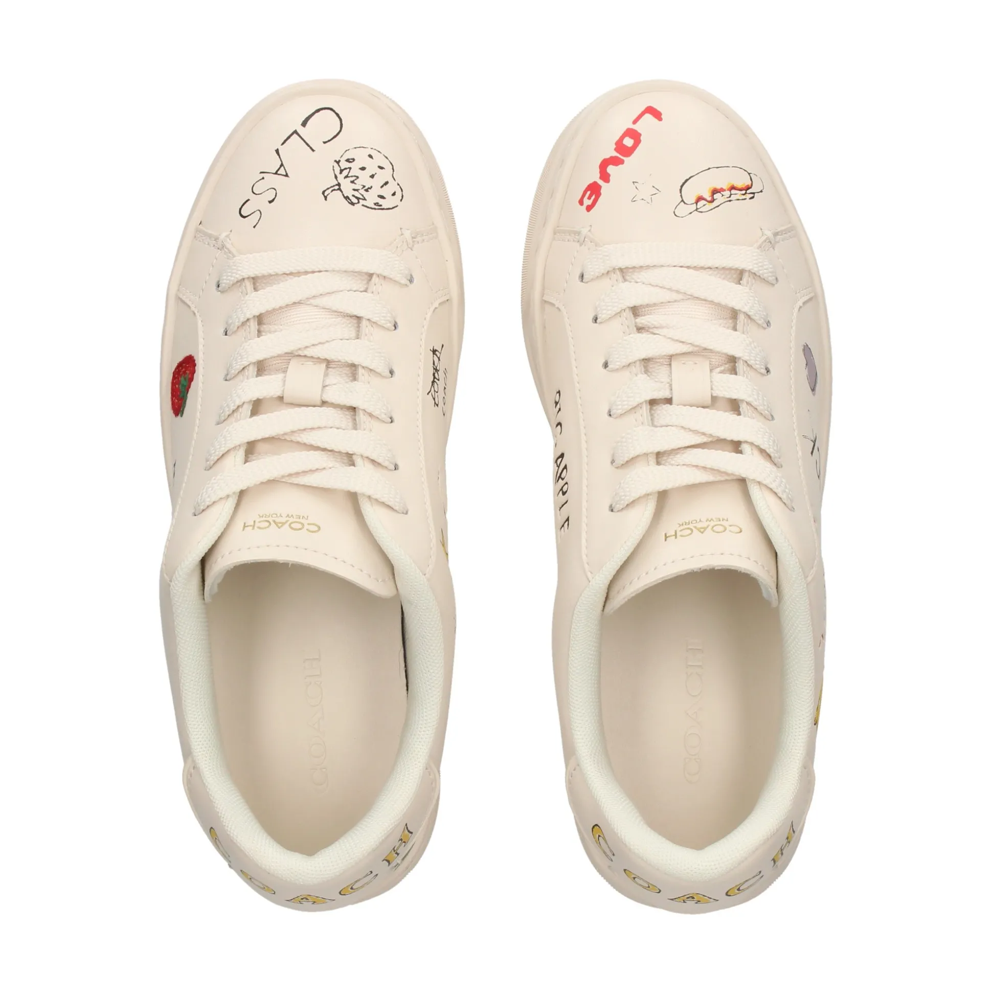 COACH Zapatillas de Mujer CAQ45 chalk multi