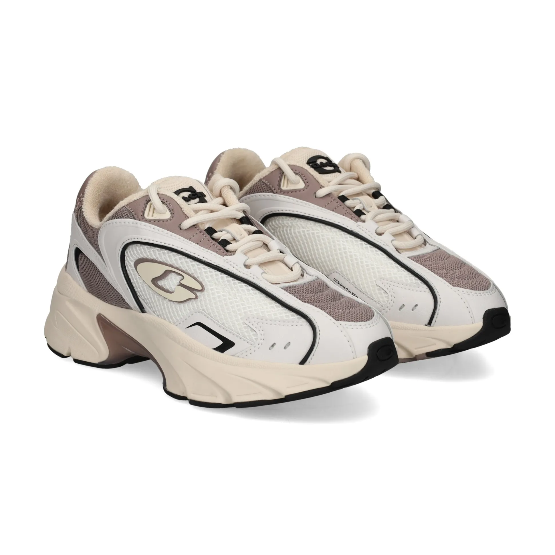 COACH Zapatillas de Mujer BOLT RUNNER LIGHT GREY MULT