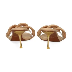 CULT GAIA Sandalias con tacón de Mujer SD1955RT1235 TOFFEE