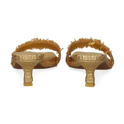 CULT GAIA Sandalias con tacón de Mujer SD3266RF2984 ORO