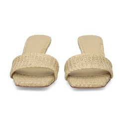 CULT GAIA Sandalias con tacón de Mujer SD3266SH2426 NATURAL