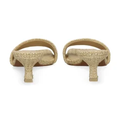 CULT GAIA Sandalias con tacón de Mujer SD3266SH2426 NATURAL