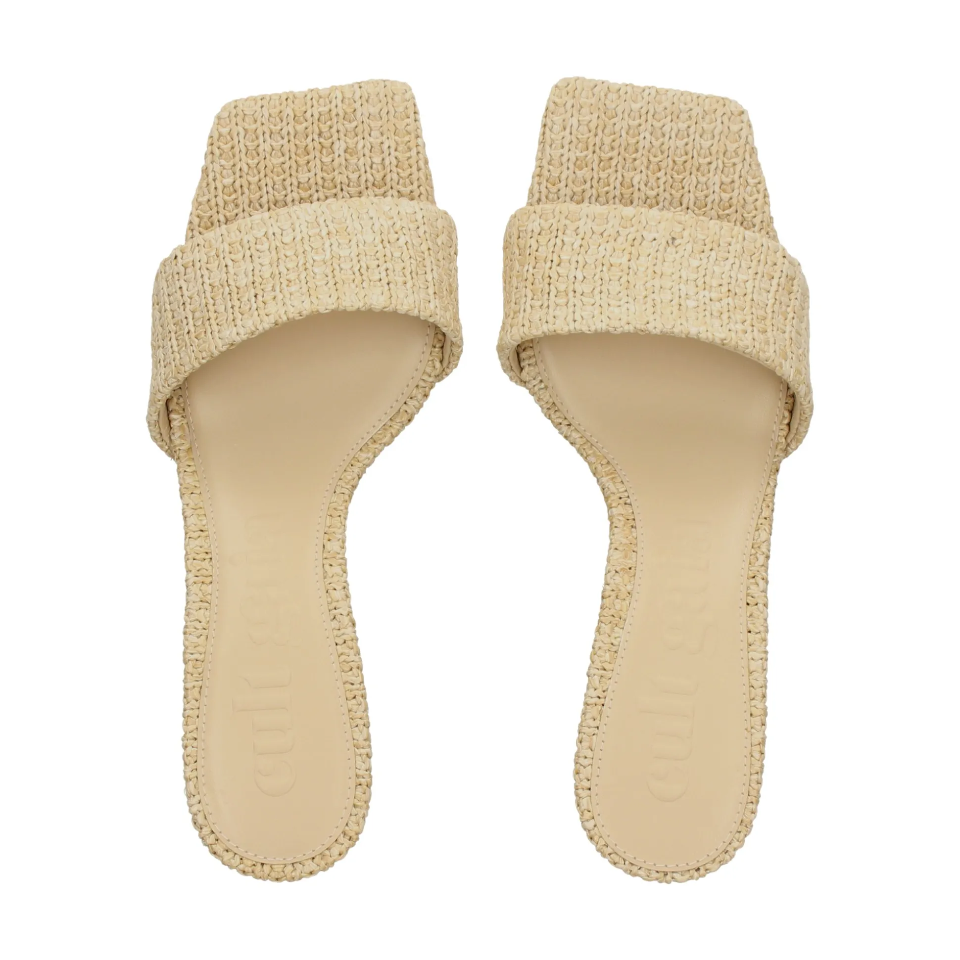 CULT GAIA Sandalias con tacón de Mujer SD3266SH2426 NATURAL