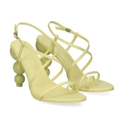 CULT GAIA Sandalias con tacón de Mujer SD3088NP LEMON SORBET