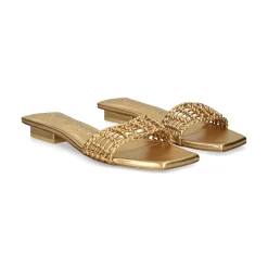 CULT GAIA Sandalias planas de Mujer SD1270NP1464 BRASS
