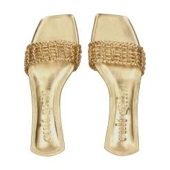 CULT GAIA Sandalias planas de Mujer SD1270NP1464 BRASS