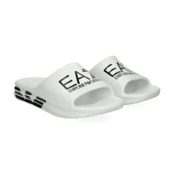 EA7 Sandalias de Hombre XBP008 D611 WHITE+BLAC