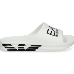 EA7 Sandalias de Hombre XBP008 D611 WHITE+BLAC