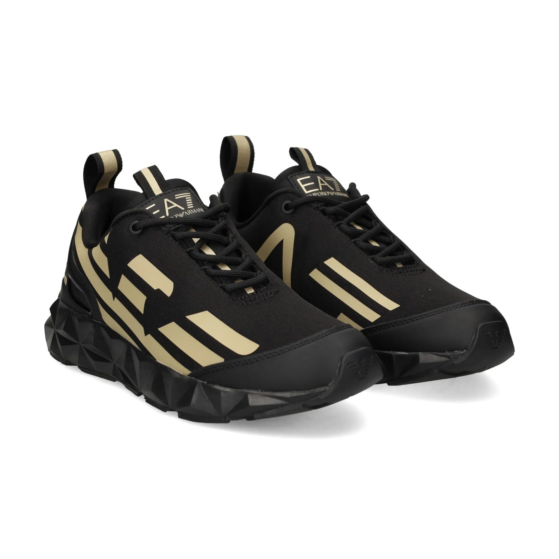 EA7 Zapatillas de Hombre X8X217 R969 BLACK/GOLD