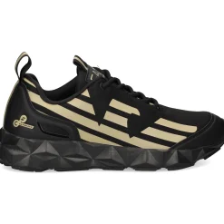 EA7 Zapatillas de Hombre X8X217 R969 BLACK/GOLD