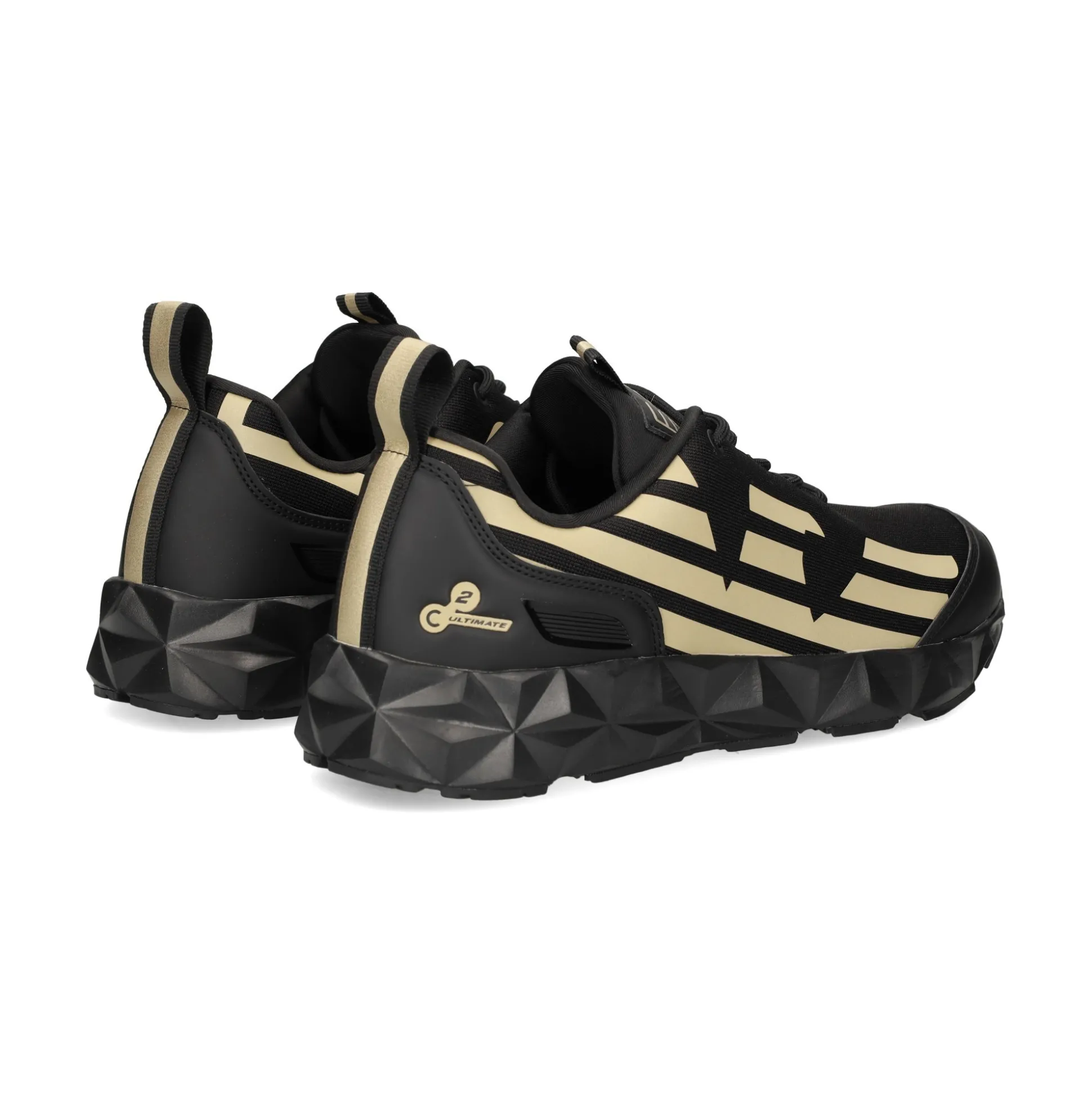 EA7 Zapatillas de Hombre X8X217 R969 BLACK/GOLD