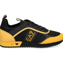 EA7 Zapatillas de Hombre X8X027 T854 BLACK+MANG
