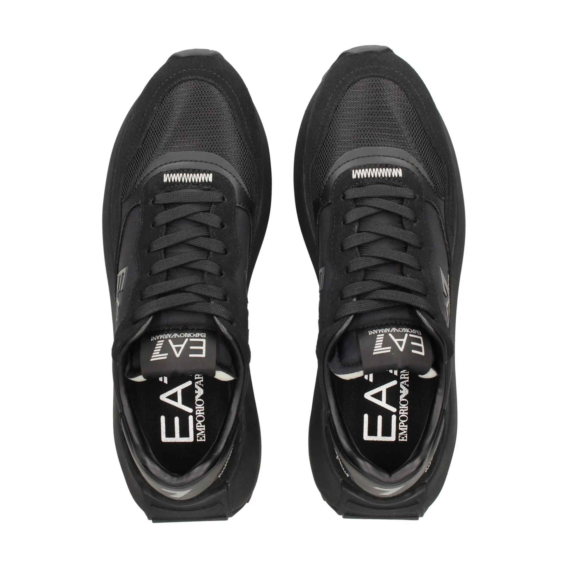 EA7 Zapatillas de Hombre 7X000341 MZ186 BLACK/SIL