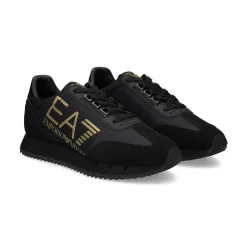 EA7 Zapatillas de Hombre 7X000541 MZ177 BLACK/GOL