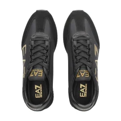 EA7 Zapatillas de Hombre 7X000541 MZ177 BLACK/GOL