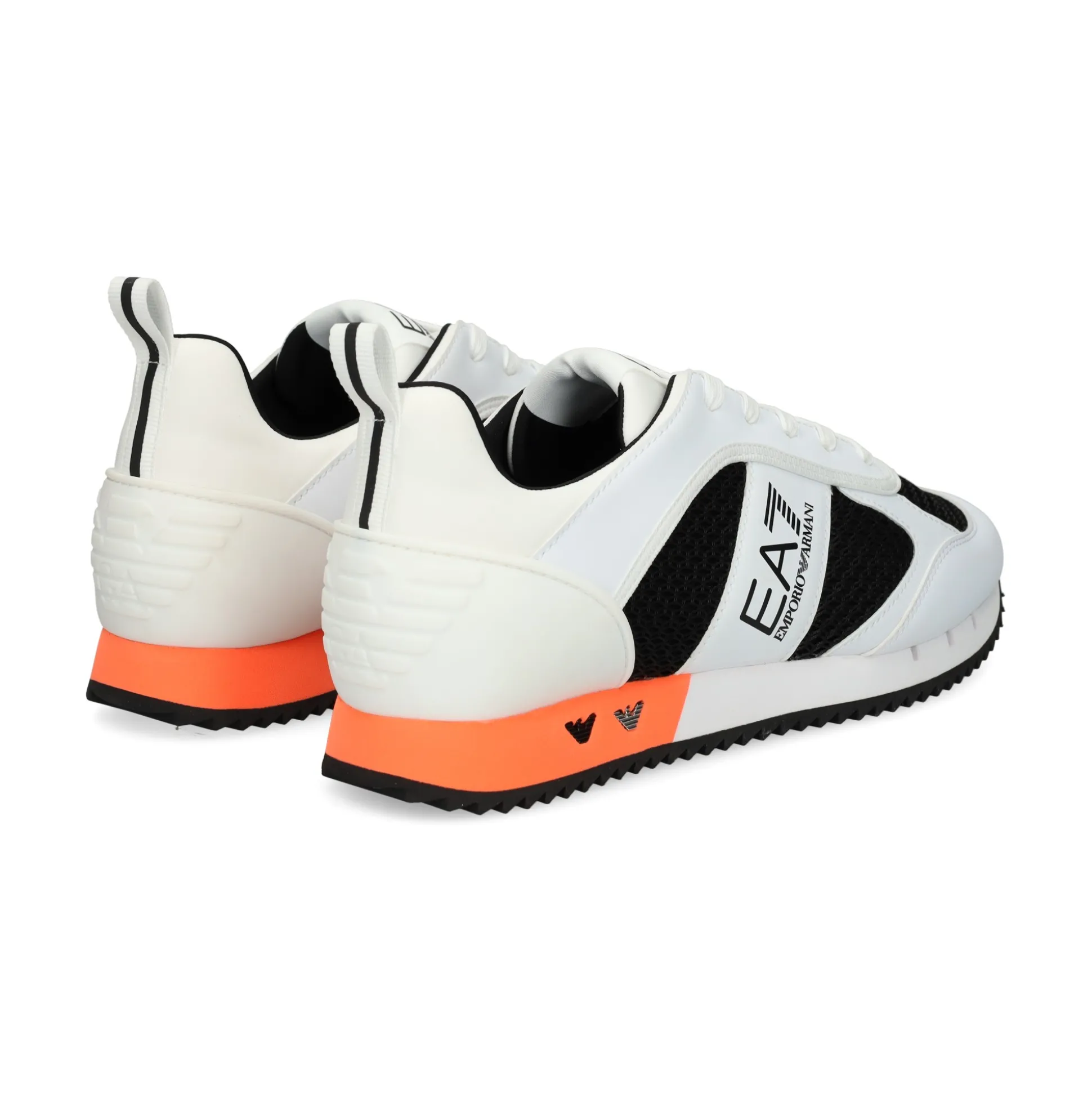 EA7 Zapatillas de Hombre 7X000334 MZ587 WTE/BLK/O