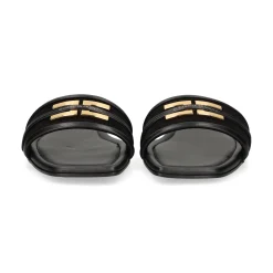 ELISABETTA FRANCHI Sandalias planas de Mujer SA72L61E2 110 NEGRO