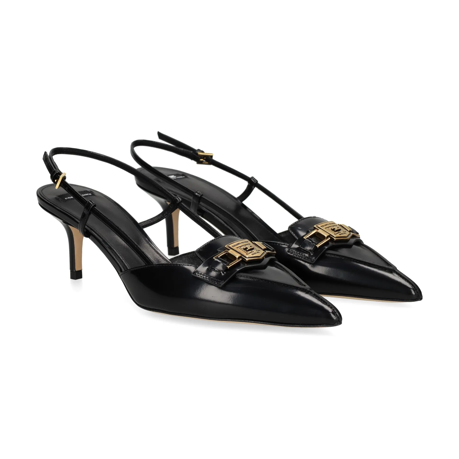 ELISABETTA FRANCHI Zapatos de tacón medio de Mujer SA30B46E2 110 NEGRO