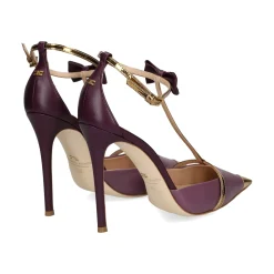 ELISABETTA FRANCHI Zapatos de tacón alto SA02L37E2 BR5 PRUGNA/CAND