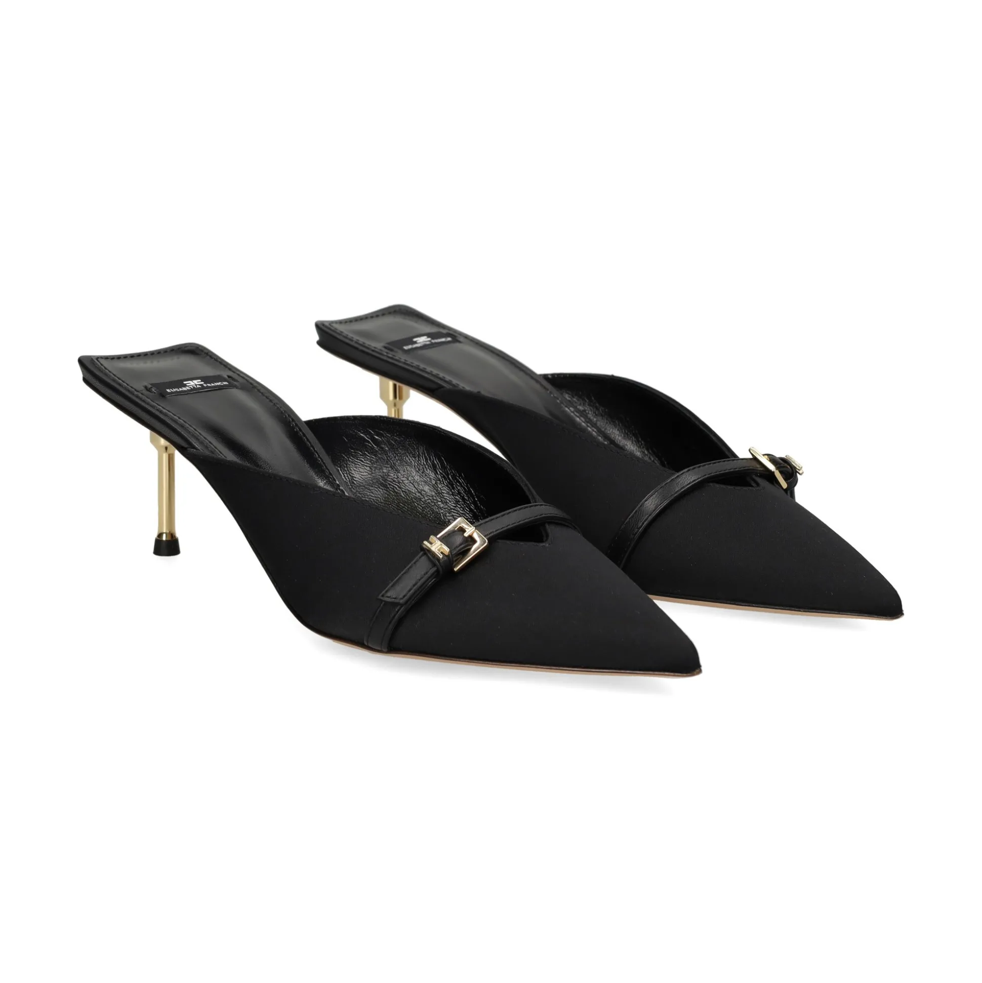 ELISABETTA FRANCHI Zuecos de Mujer SA33L52E2 110 NEGRO