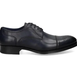 EMIREY Zapatos de vestir de Hombre E-504 AZUL