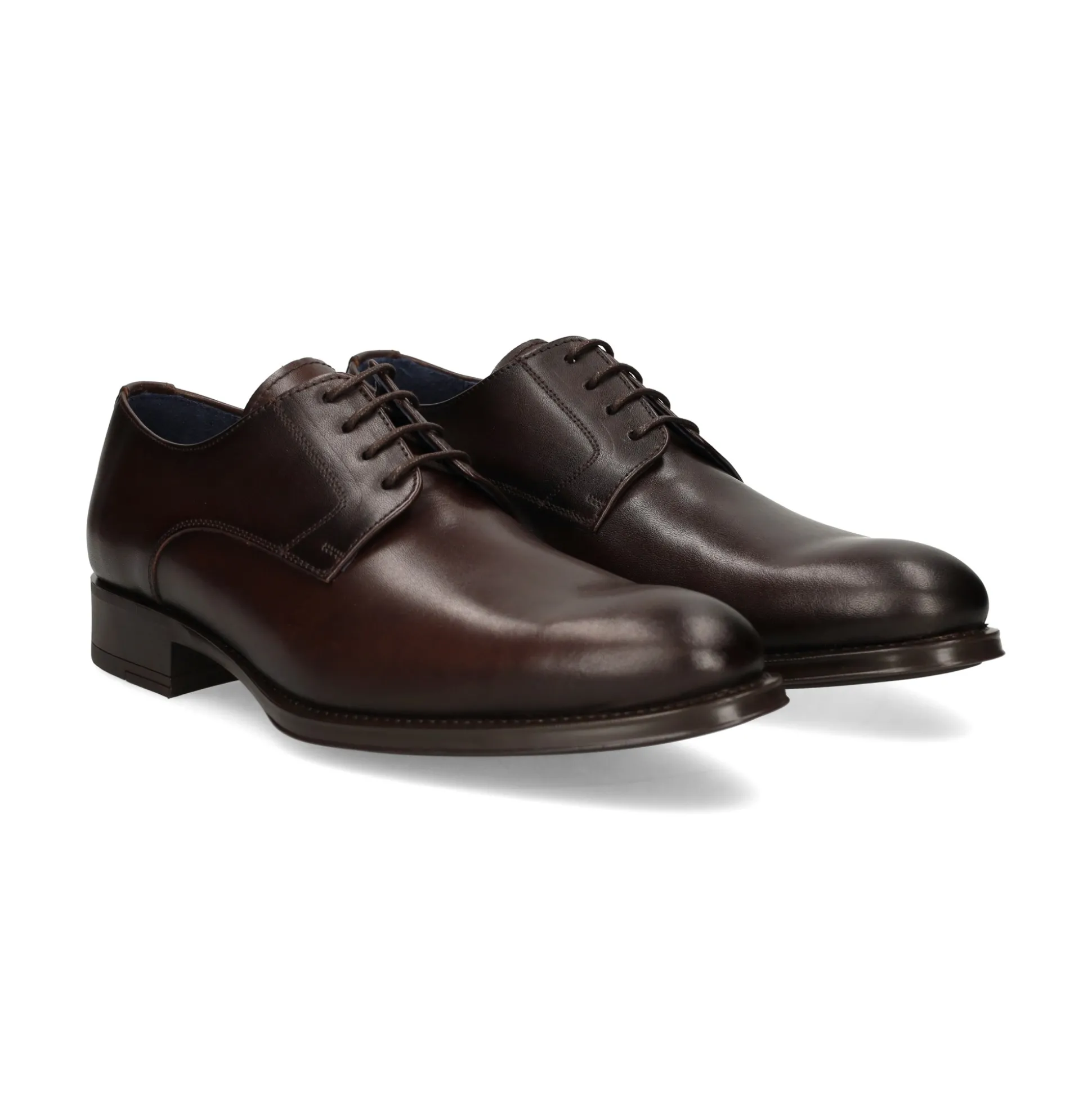 EMIREY Zapatos de vestir de Hombre E-506 DARK BROWN