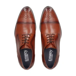 EMIREY Zapatos de vestir de Hombre E-504 NUEZ